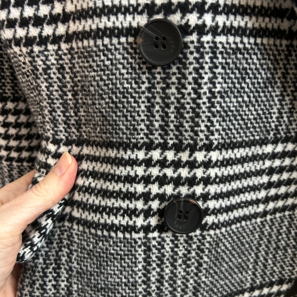 NEW 7FAM houndstooth blazer M/L - Picture 10 of 10